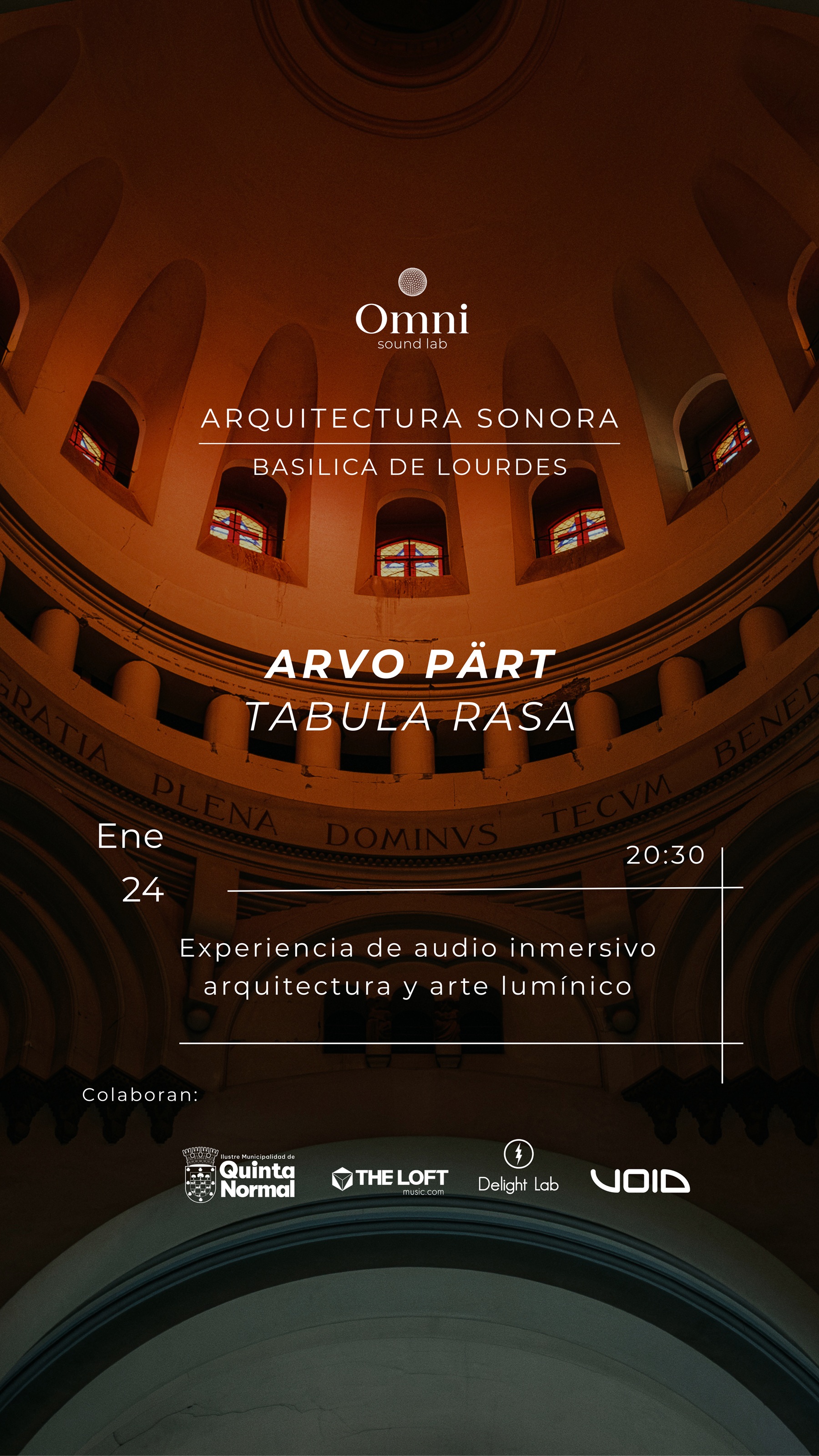 Arquitectura Sonora: Escucha inmersiva se tomará la Basílica de Lourdes